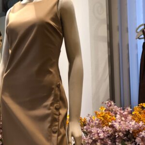 Vestido Mídi Transpasse Lateral