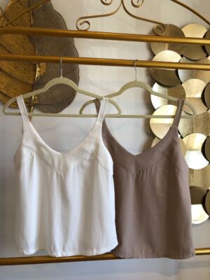 Blusa Alça Renda Decotada